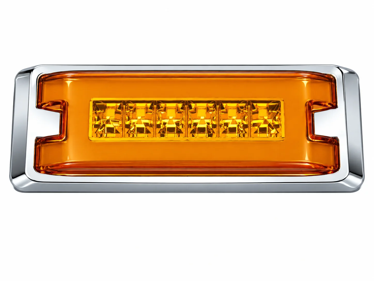 FARO LATERAL AMBAR 12-24V 2FUNCIONES